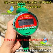 Van hẹn giờ tưới cây tự động dùng pin Florain