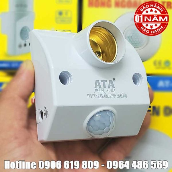 Đui đèn cảm ứng hồng ngoại cao cấp ATA 18A